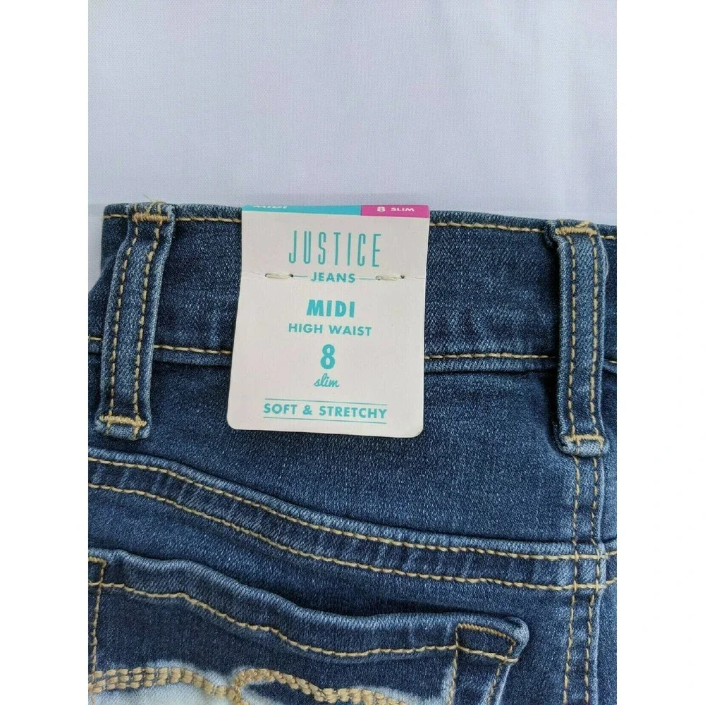 Justice Colored Denim Short